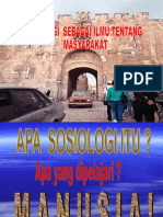 SOSIOLOGI DAN ANTROPOLOGI