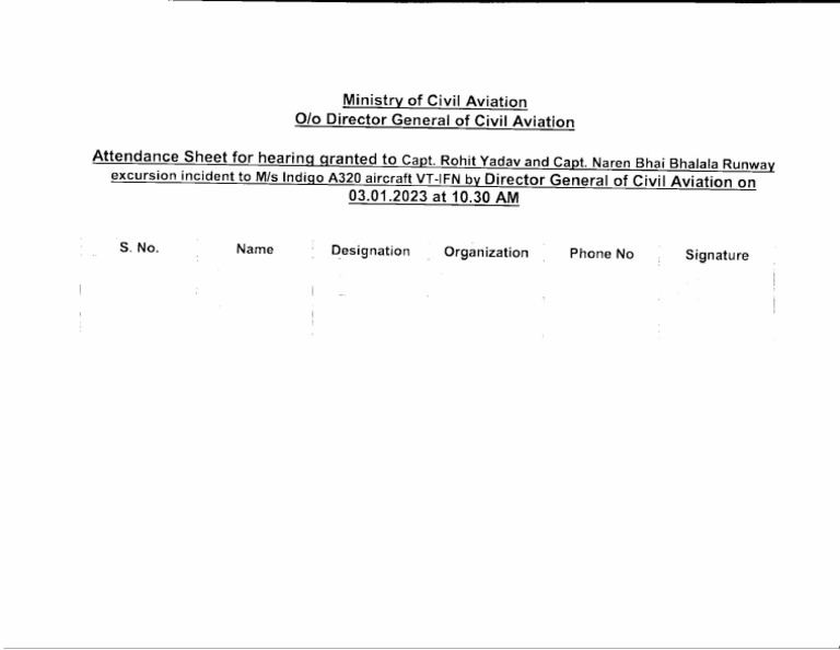 Appeal Hearing Attendance PDF