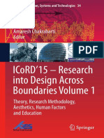 Icord'15 - Research Into Design Across Boundaries Volume 1: Amaresh Chakrabarti