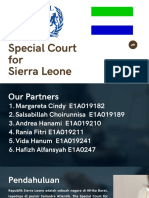 Special Court For Sierra Leone