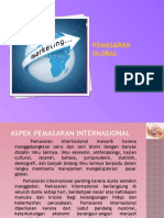 GLOBALISASI PEMASARAN