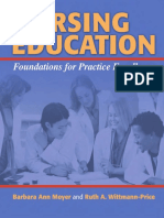 Nursing Education - Foundations For Practice Excellence