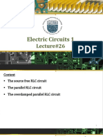 Electric Circuits 1: The Overdamped Parallel RLC Circuit
