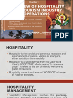 01 Overview of Hospitality and Tourism Industry Operations