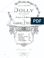 Dolly Suite - Fauré (Quatre Mains)