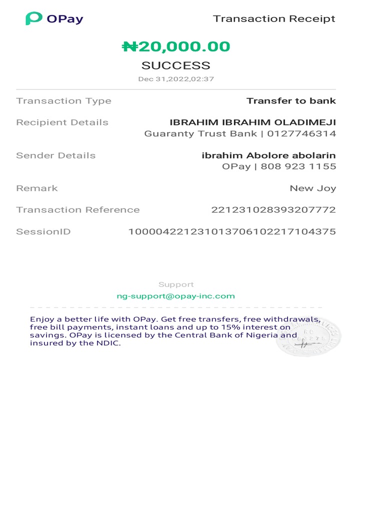Transaction Receipt-221231028393207772 | PDF | Finance & Money Management
