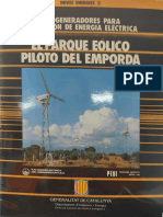 Albert Mitja Sarvise y Sus Proyectos de Energia Renovable - Parque Eolico Piloto Del Emporda