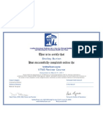 Certificate Display