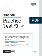 SAT Sectional Test-3 For Reading and Writing - 1-17