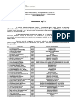 Edital 04-2016 - 2a Convocacao