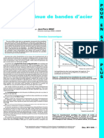 Coulée Continue de Bandes d’Acier