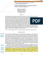 Mental Processes in Teachers' Reflection Papers-1