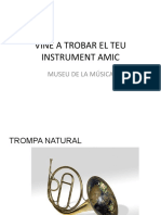 VINE A TROBAR EL TEU INSTRUMENT AMIC - Fitxa