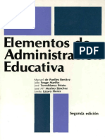 Elementos de Administración Educativa 