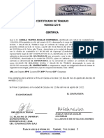 Certificado Laboral Cyt Practicas