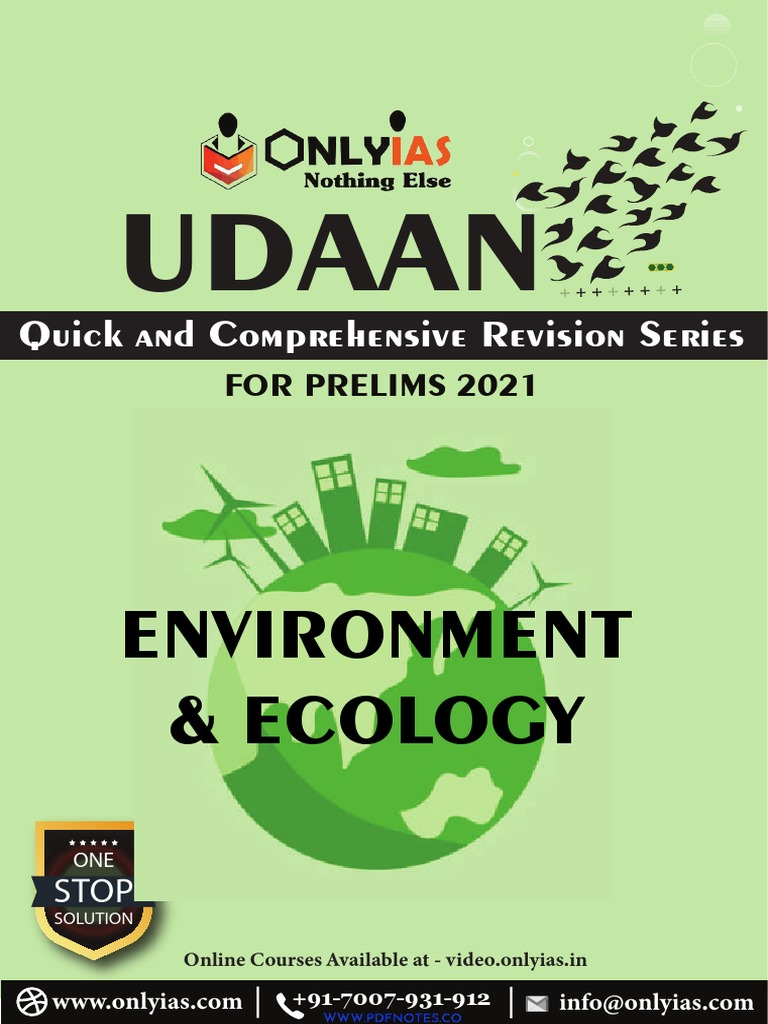 OnlyIAS - Udaan - Environment & Ecology (WWW - Pdfnotes.co) | Download ...
