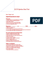 2 - Ielts Spoken Real Test