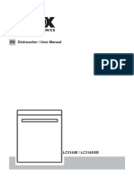 User Manual for EN Dishwasher Models LC2145E and LC2145IXE