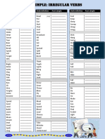 Irregular Verbs (Past Simple)