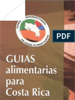 Guías Alimentarias para Costa Rica