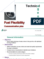 Fuel Flexibility TA Study March2005 CommunicationPlan
