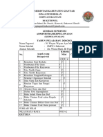 Penilaian Kinerja Kepegawaian (Tu)