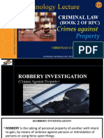 CGD Module 5 Crimes Against Property
