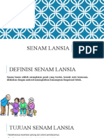 Materi Praktikum Senam Lansia - MM