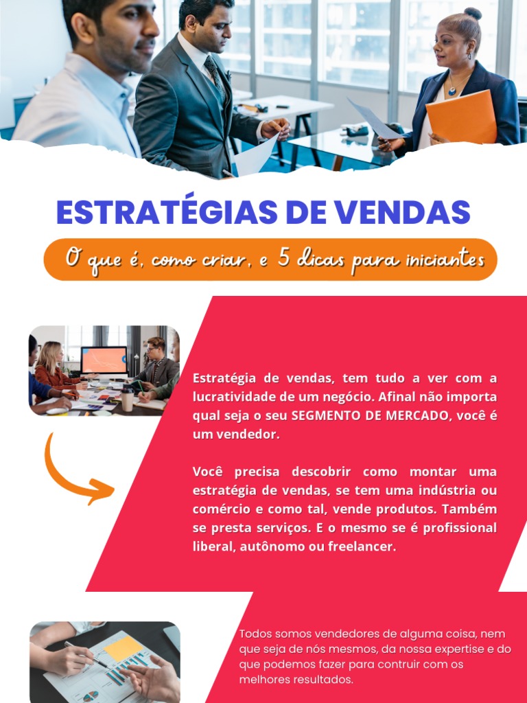 Estratégias de Vendas para Iniciantes | PDF