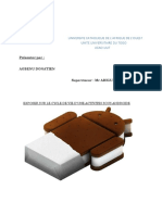 PROJET-de Cycle de Vie D'une Activite Sous Android