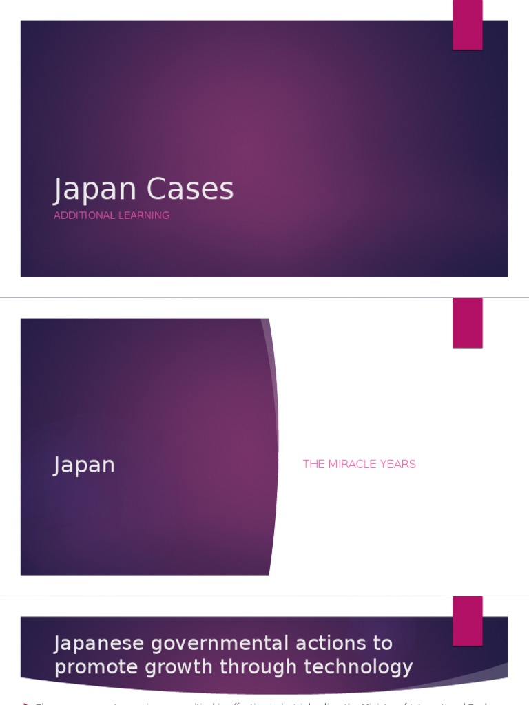 Japan Case Study PDF Banks Employment