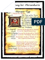 Heroquest Erläuterung Der Heroenkarte