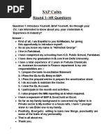 O2C Interview Questions & Answers Guide | PDF | Receipt | Invoice