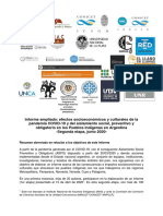 INFORME y ANEXOS - COVID19 y Pueblos Indigenas - 2da Etapa FINAL