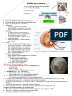 25 Middle Ear, Ossicles, Eustachian Tube (Done)