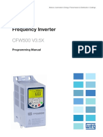 WEG CFW500 Programming Manual 10006739425 en