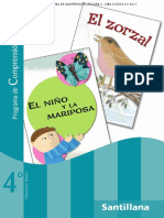 Santillana Santillana: Chile - Programa de Comprensión Lectora 4 - Isbn 9789561513617