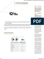 Cabeça de Articulação GAR-6 GAR-12 GAR-17 GAR-25