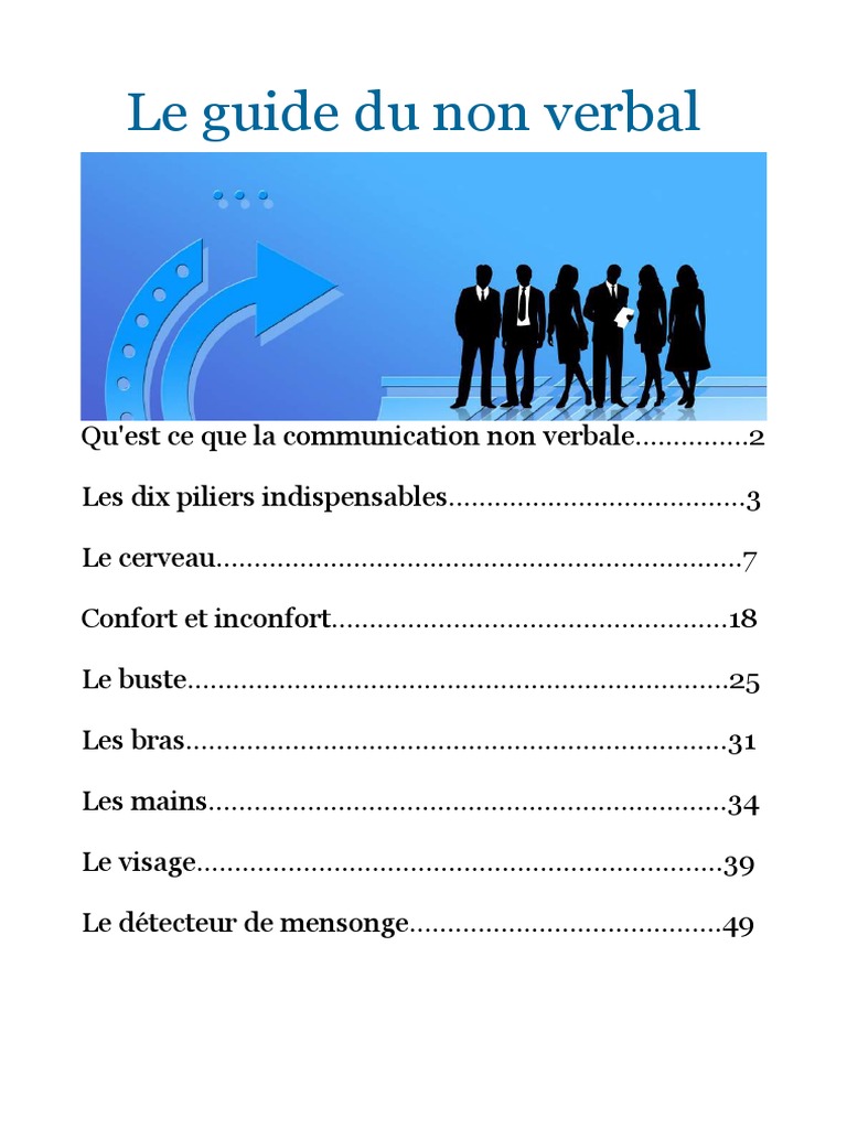 Ebook Com Non Verbal | PDF | Communication non verbale | la communication
