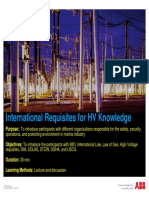 05 - International Requisites For HV Knowledge