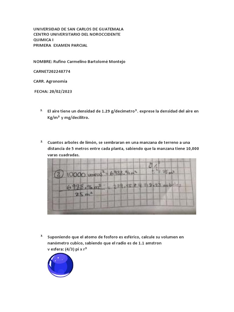Parcial Quimica Pdf