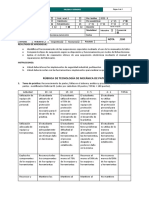 Rúbrica Tercer Parcial