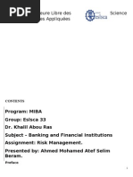 Download Risk Management Research Final by Ahmed Beram SN62729786 doc pdf