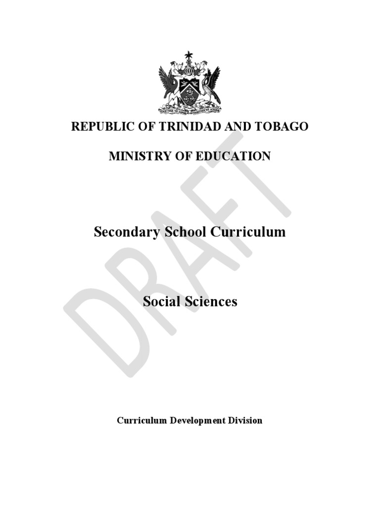Social Sciences Curriculum Guide PDF Curriculum Educational Technology