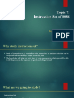 Lecture 5B Instruction-Set-Of-8086