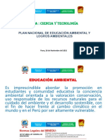 Plan Nacional de Educacion Ambiental