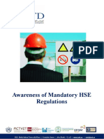 Awareness of Mandatory HSE Regulations