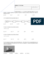 Avaliação Diagnóstica de Matemática - 2º e 3º Anos