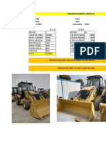 Retroexcavadoras y minicargadores marca Caterpillar y XCMG