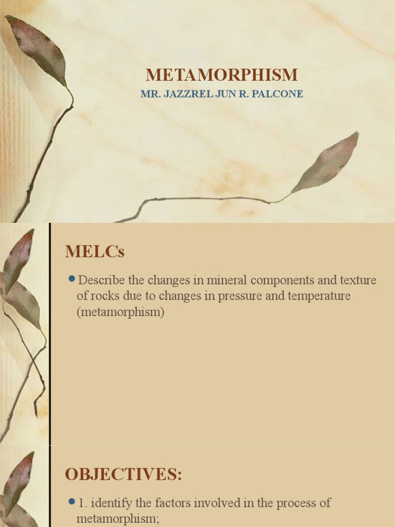 Understanding Regional Metamorphism | PDF | Rock (Geology) | Minerals